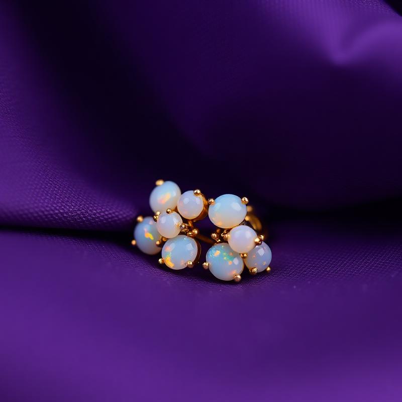 Opal Cluster Labret